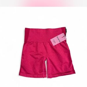 NVGTN Contour Seamless Gym Shorts Pink XS NWT
